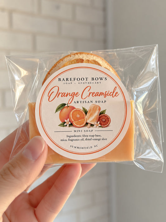 Orange Creamsicle Mini Bars