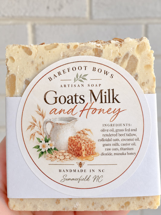 Goats Milk & Honey Artisan Soap