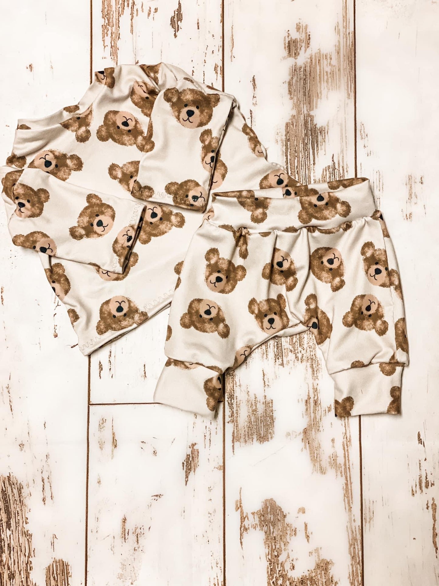 Teddy Longsleeve + Joggers Baby Set