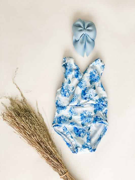 Blue Hydrangeas Stella Swimsuit