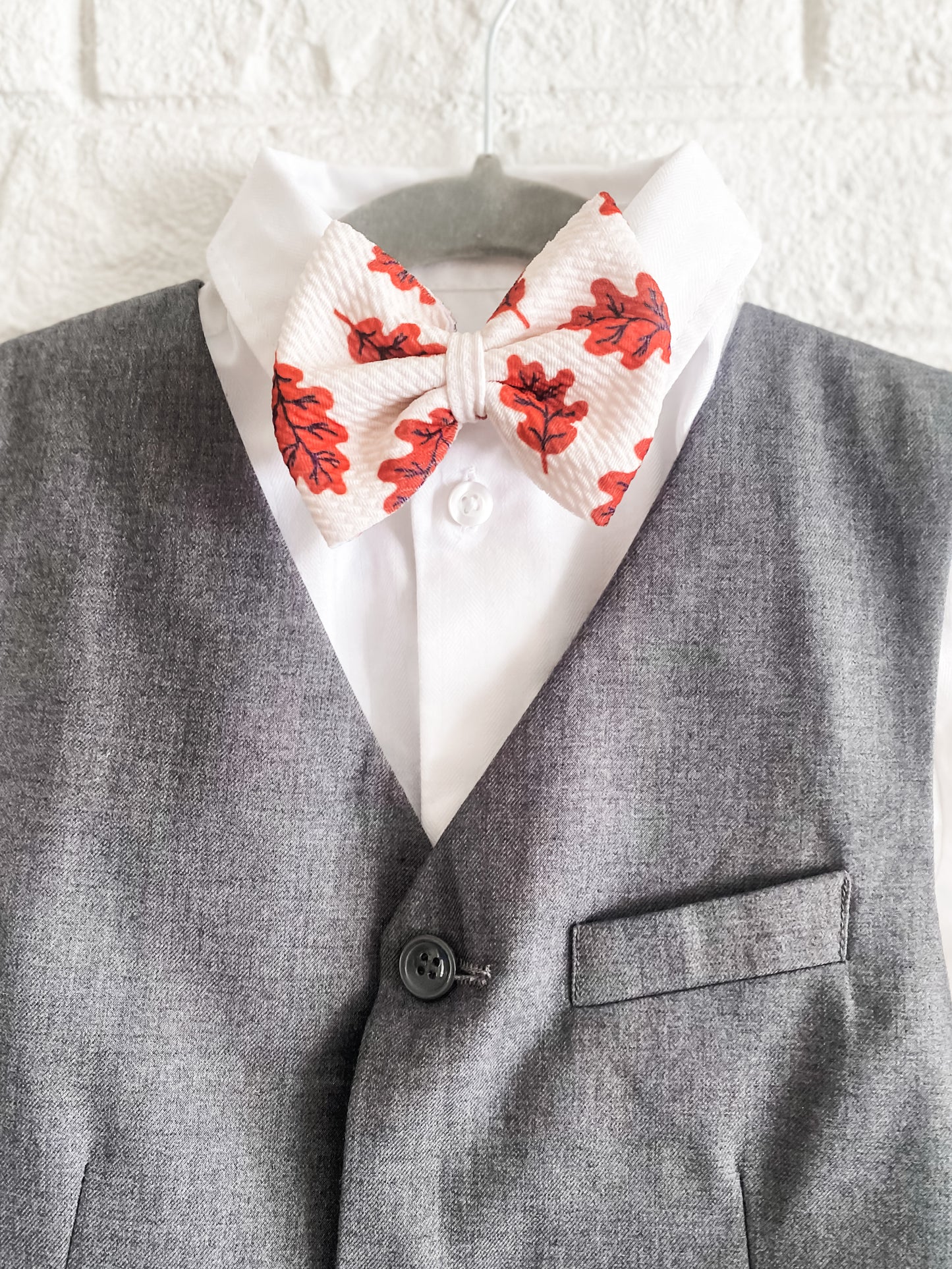 Fall Leaves Bow Tie