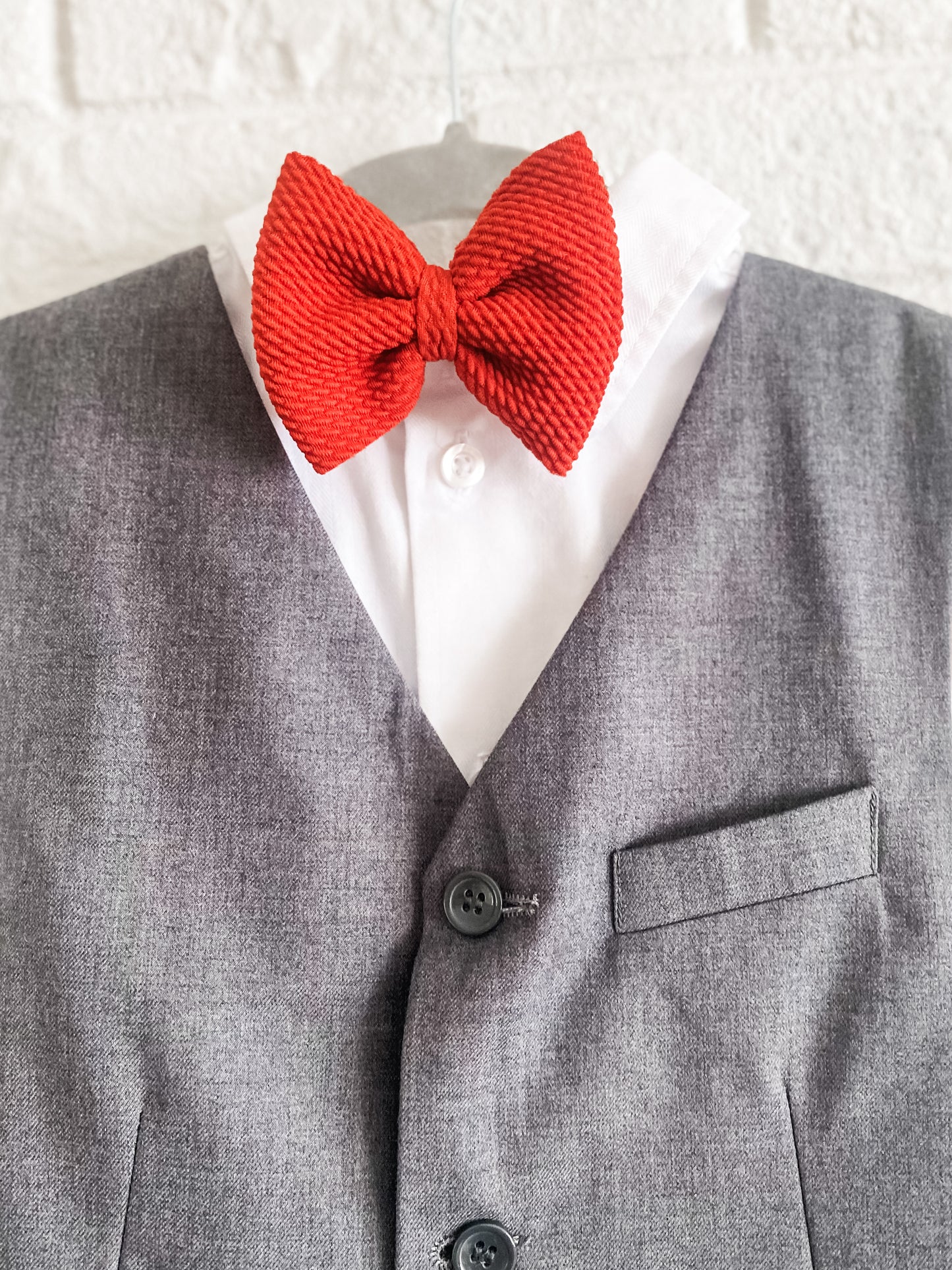 Crimson Bow Tie