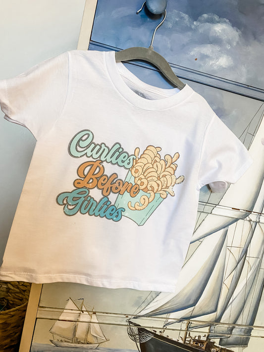 Curlies before Girlies T-shirt
